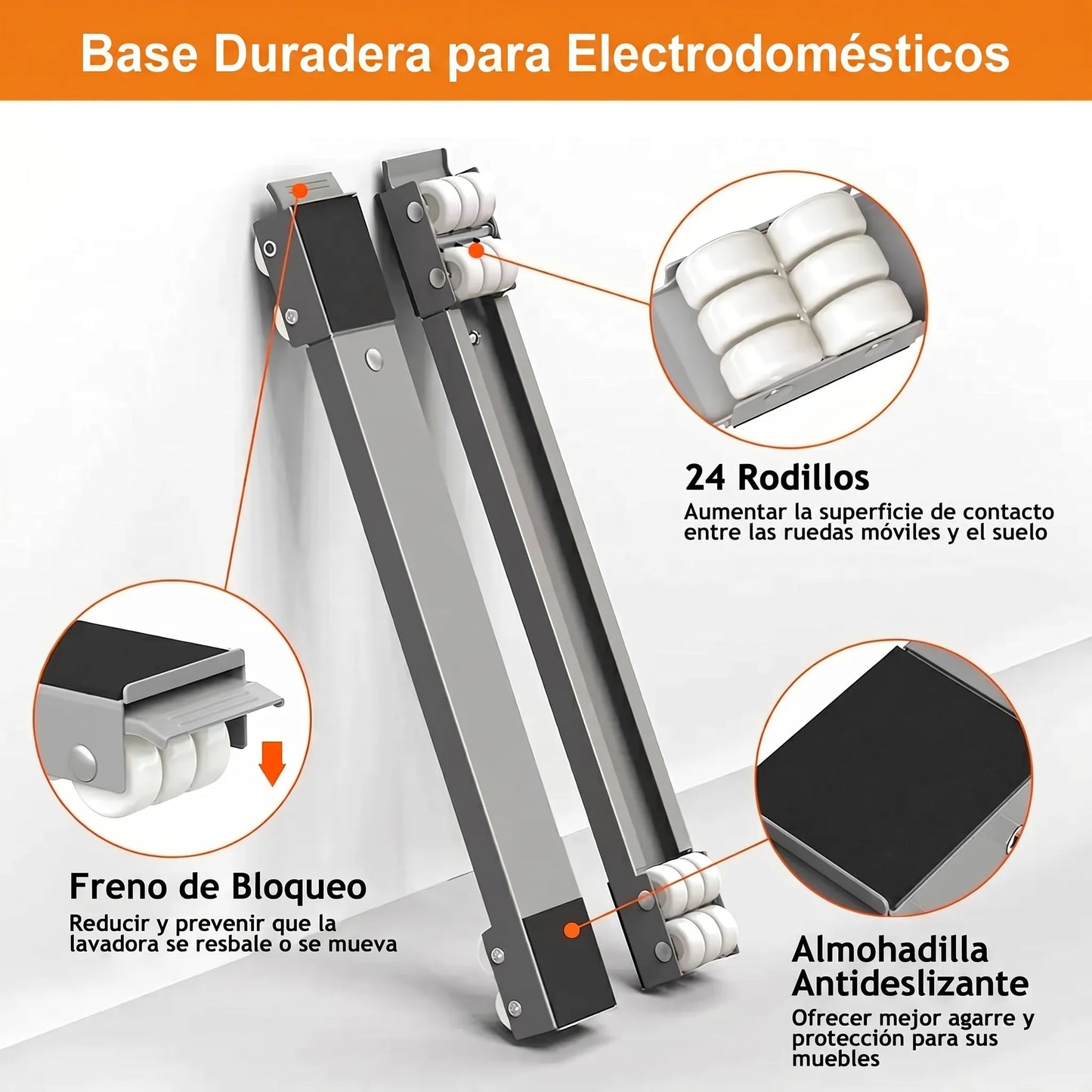 Soporte Universal Movible y Ajustable para Electrodomésticos