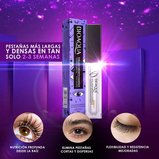 Bioaqua® Serum Crecimiento de Pestañas, Más Largas, Fuertes, Densas & Naturales