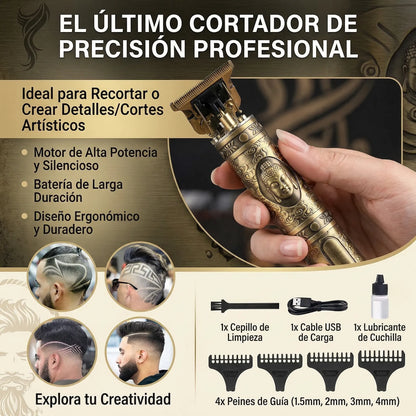 TrimPro® Corte Preciso Para Barba, Bigote, Patillas & Cabello