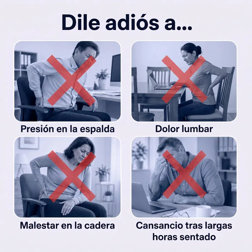 Cojín Ergonómico de Gel Flexible