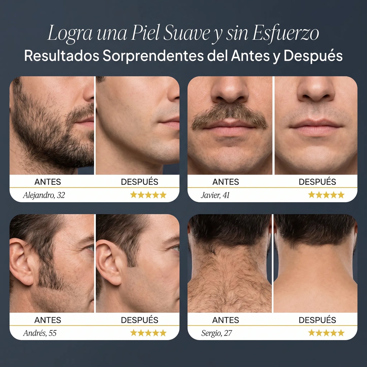 TrimPro® Corte Preciso Para Barba, Bigote, Patillas & Cabello