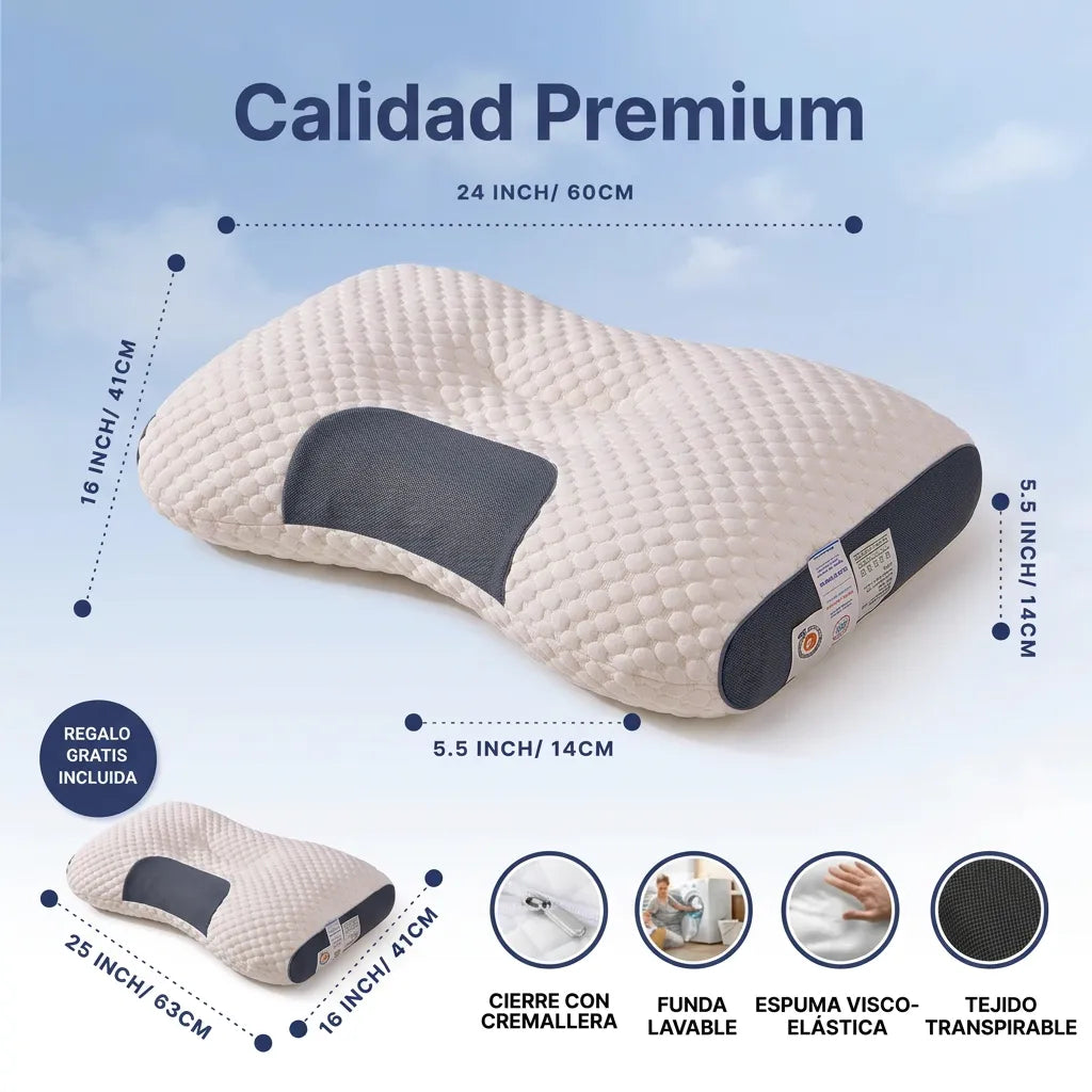 Almohada Ortopédica Cervical