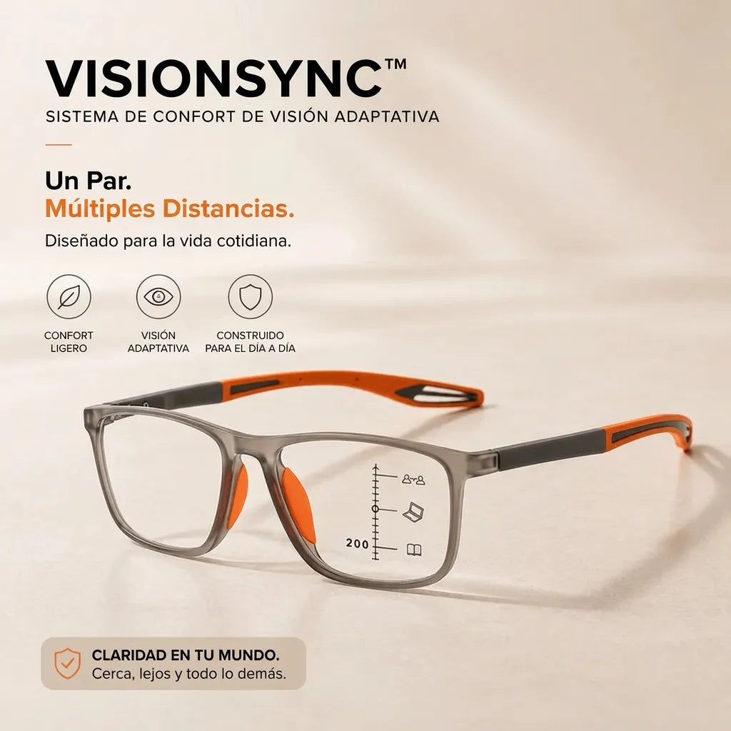 VisionSync™ Lentes Multifocales Fotocromáticos