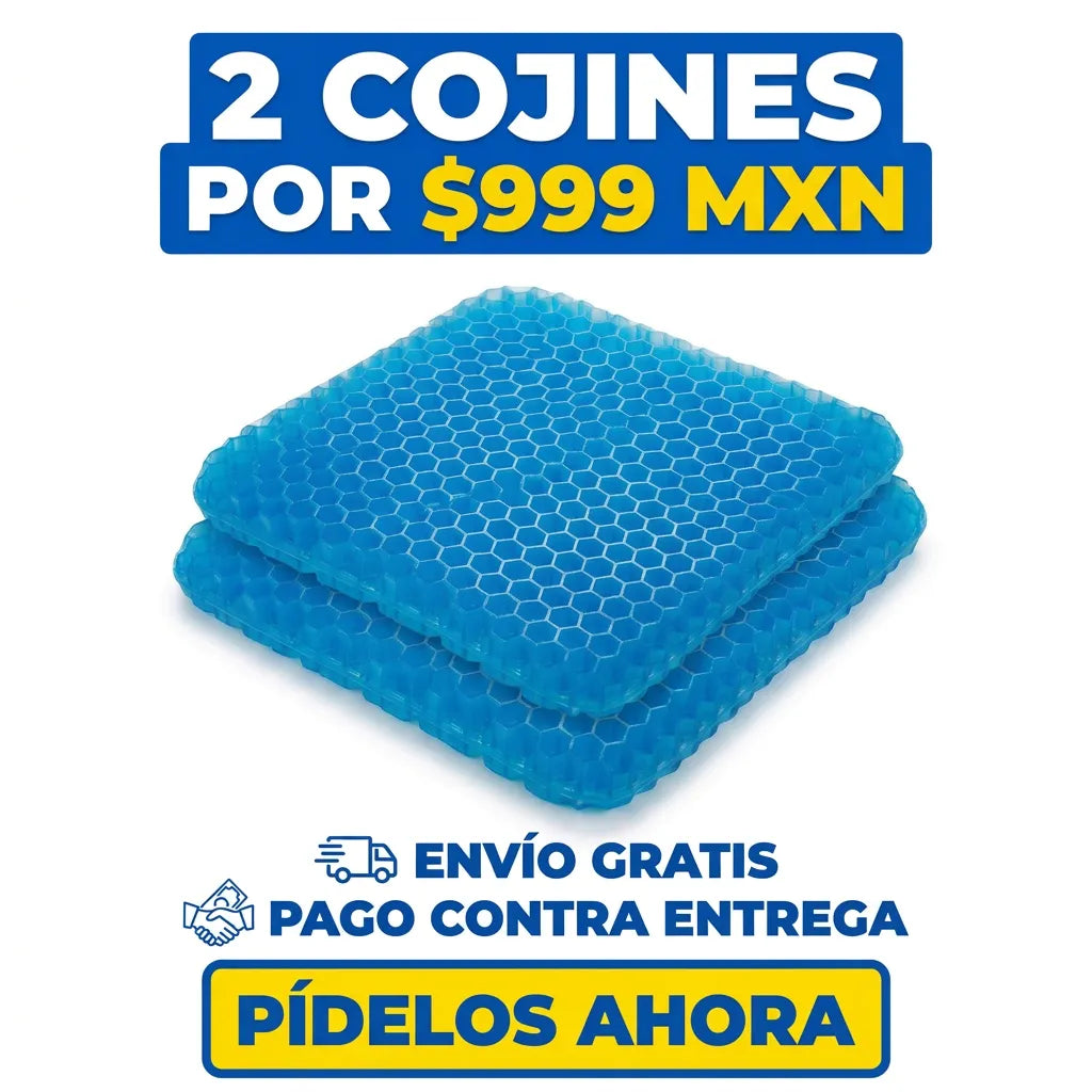 Cojín Ergonómico de Gel Flexible