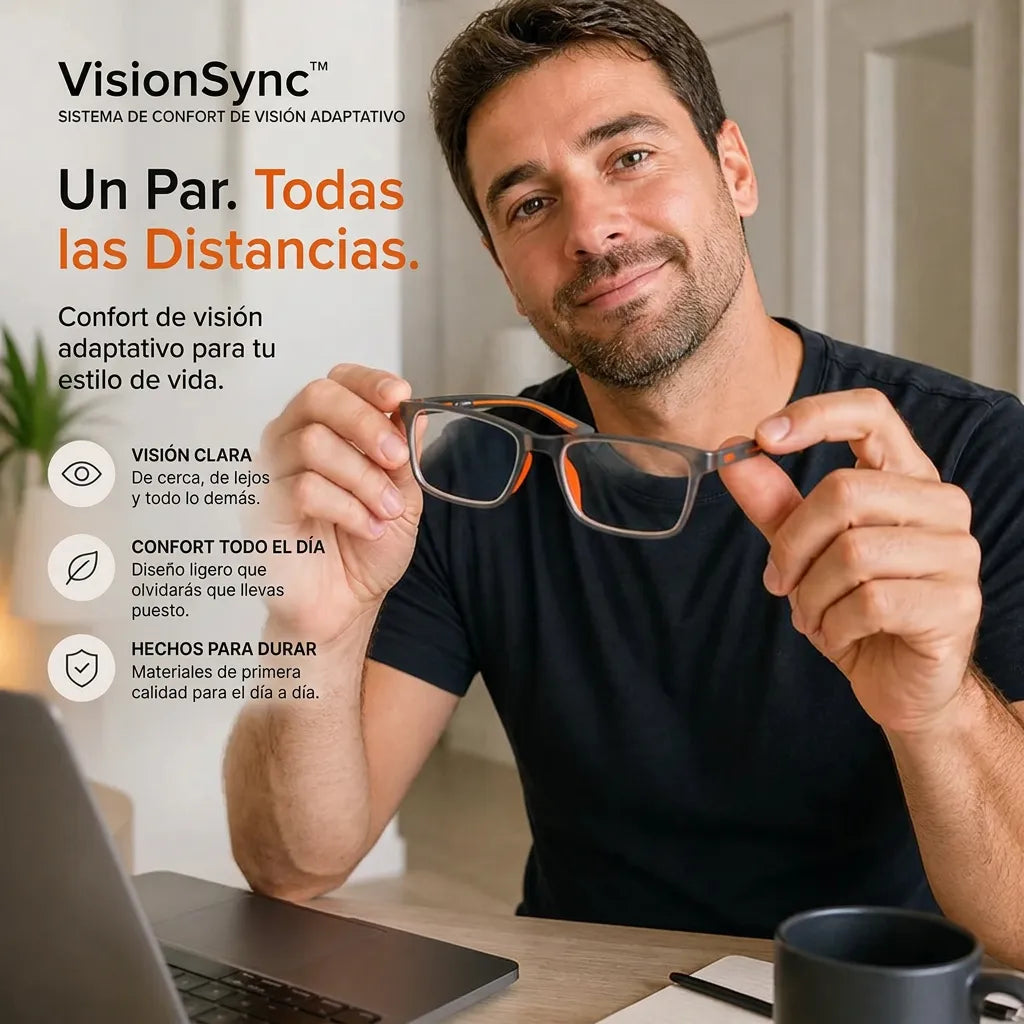 VisionSync™ Lentes Multifocales Fotocromáticos