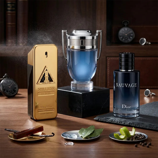3 Fragancias Masculinas Irresistibles al Precio de 1 - La Oferta que se Está Agotando Rápido