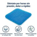 Cojín Ergonómico de Gel Flexible Tipo Panal