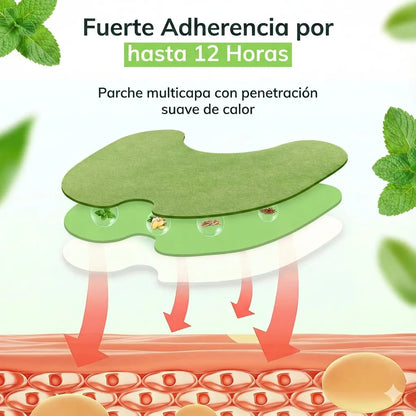 Parche Autotérmico Fitoterapéutico de Moxibustión Para Alivio Articular