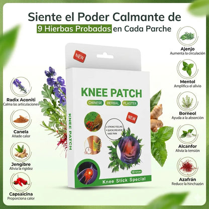 Parche Autotérmico Fitoterapéutico de Moxibustión Para Alivio Articular