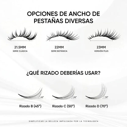 Kit 10 Pestañas Magnéticas 3D + Delineador y Pinza Aplicadora Gratis