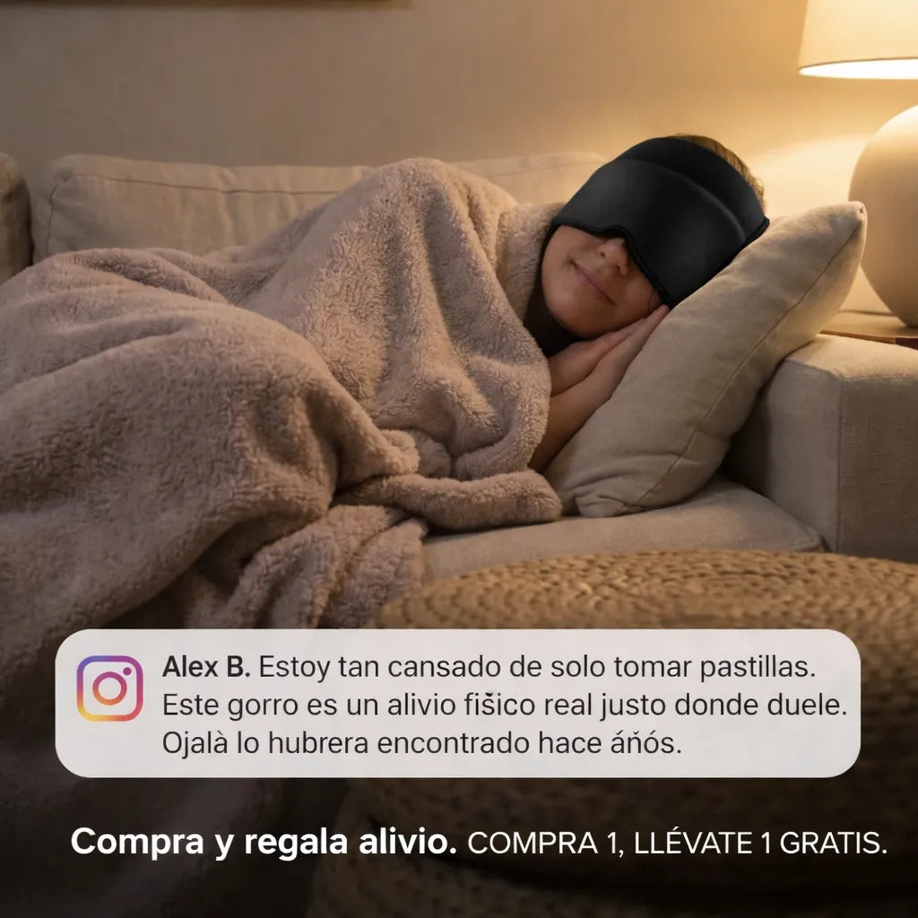 Gorro Alivia el Dolor de Migraña
