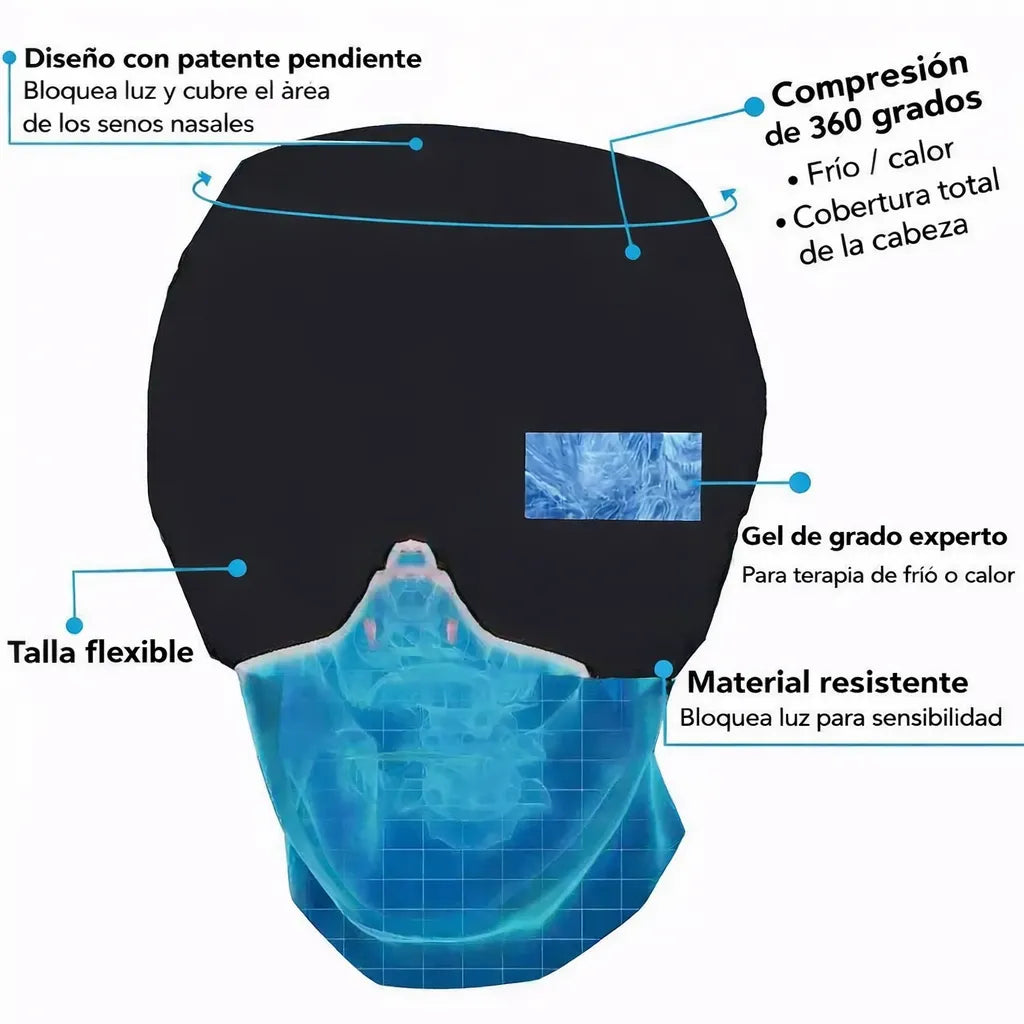 Gorro Alivia el Dolor de Migraña