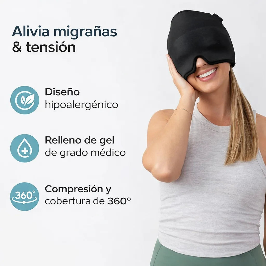 Gorro Alivia el Dolor de Migraña