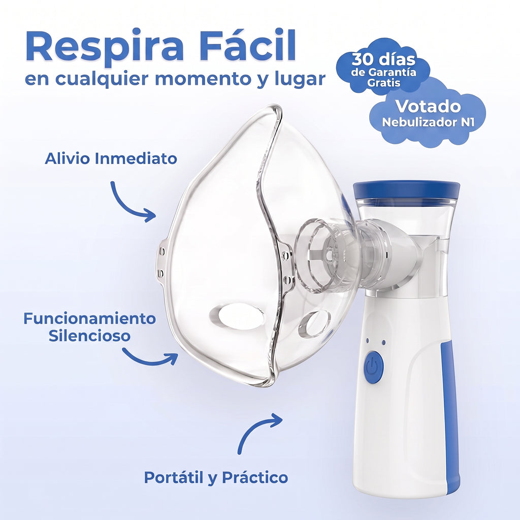 Mesh® Nebulizador Portátil de Malla