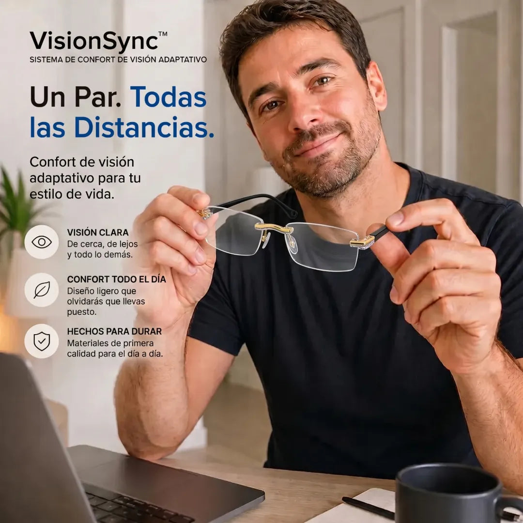 VisionSync™ Lentes Multifocales Fotocromáticos