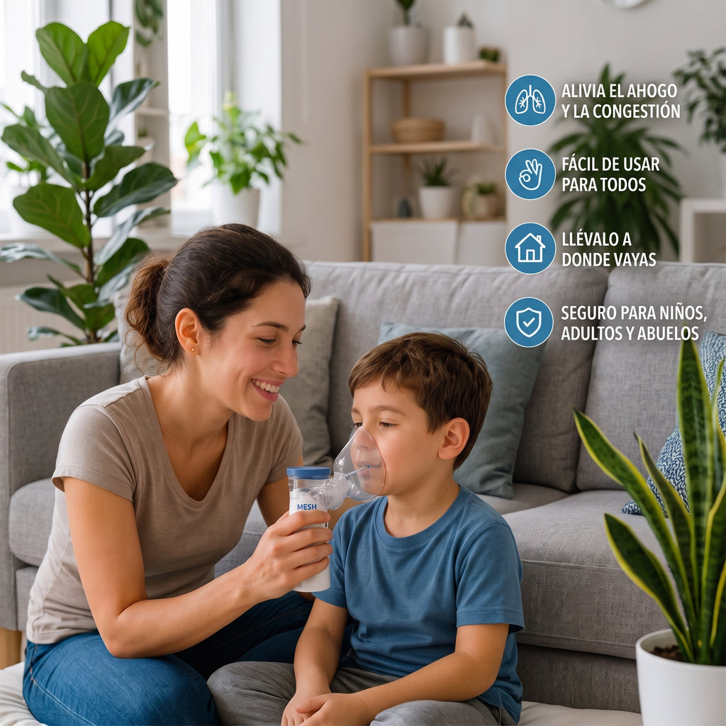 Mesh® Nebulizador Portátil de Malla