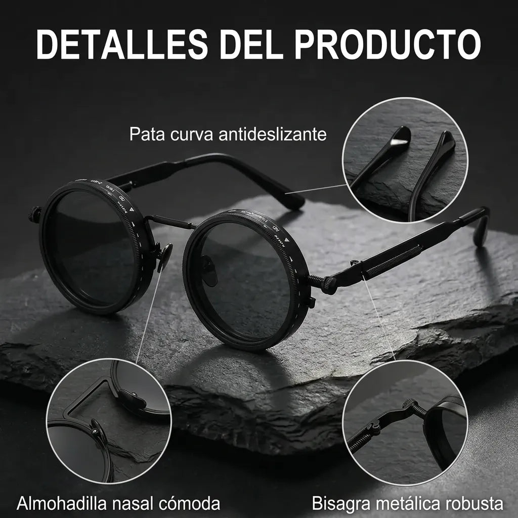 FlexVision™ Gafas de Sol Polarizadas con Filtro Ajustable de 9 Niveles