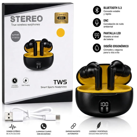 Air Sound PRO® Audífonos Inalámbricos TWS