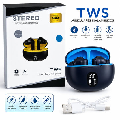 Air Sound PRO® Audífonos Inalámbricos TWS